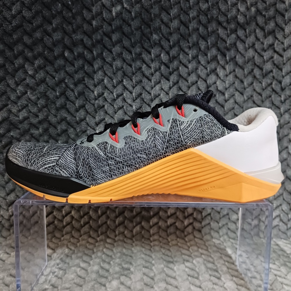 Nike Metcon 5 Black Laser Orange Women's Training Fitness Sneakers Shoes Sz 6.5 - Picture 9 of 14